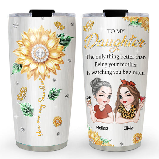 Be A Mom - Personalized Custom Tumbler