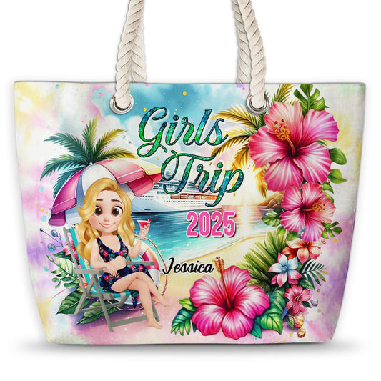 Girls Trip - Personalized Beach Bag
