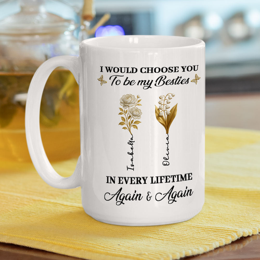 Always Choose You - Personalized Custom Coffee Mug