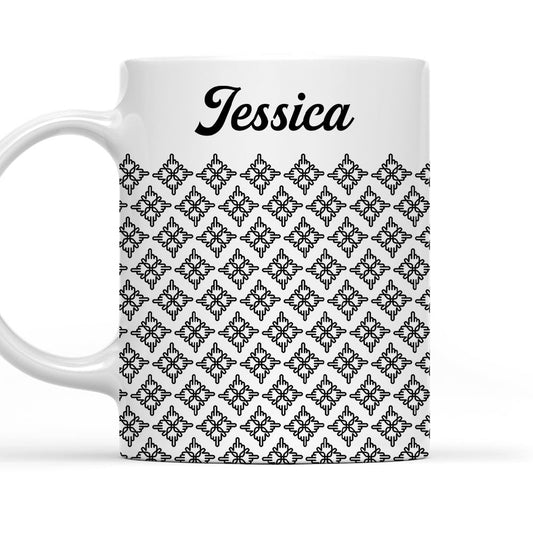 Hidden Flower - Personalized Custom Coffee Mug