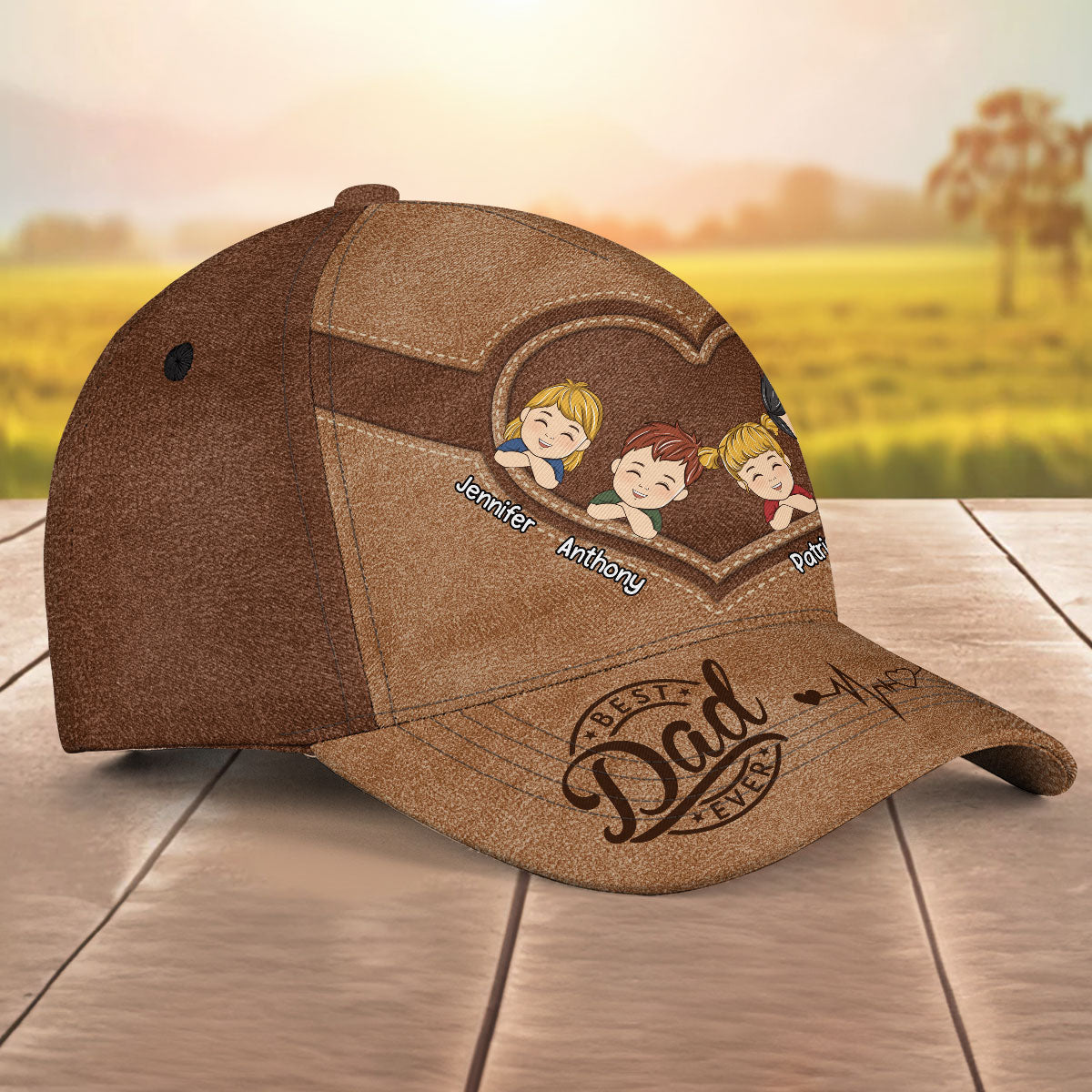 Best Dad Ever  - Personalized Classic Cap