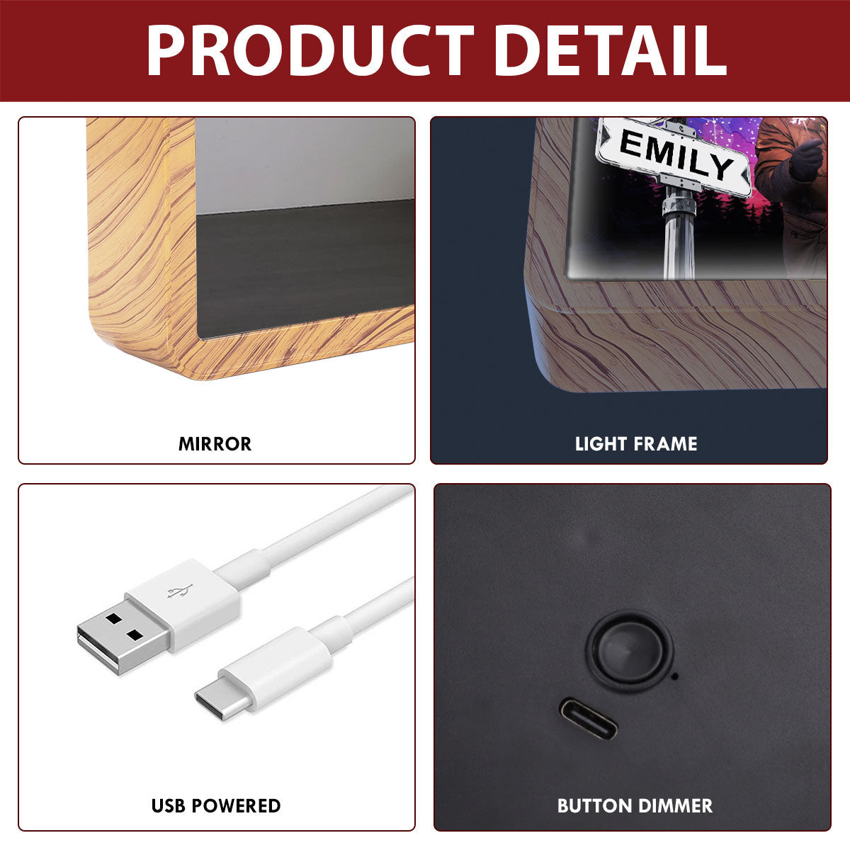 Under The Sky It All Began - Personalized Custom Magic Mirror