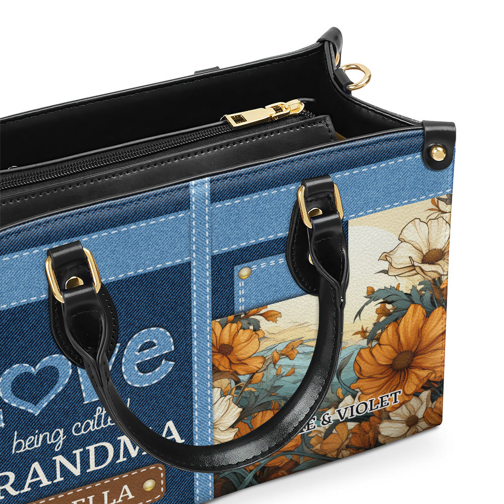 Love Being Called - Personalized Custom Leather Bag