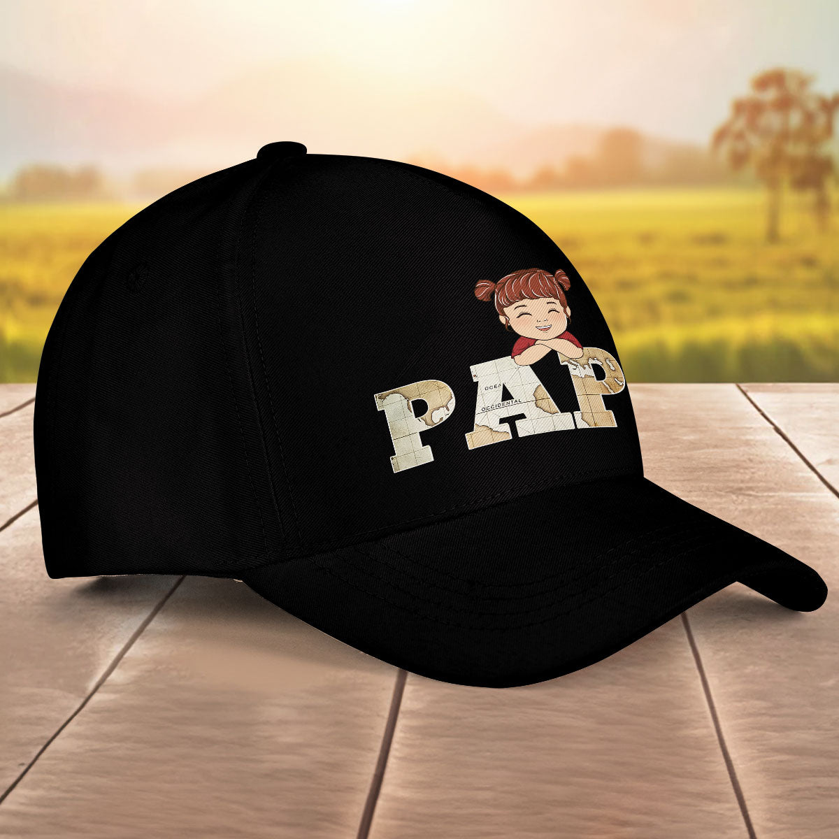Map Papa - Personalized Classic Cap