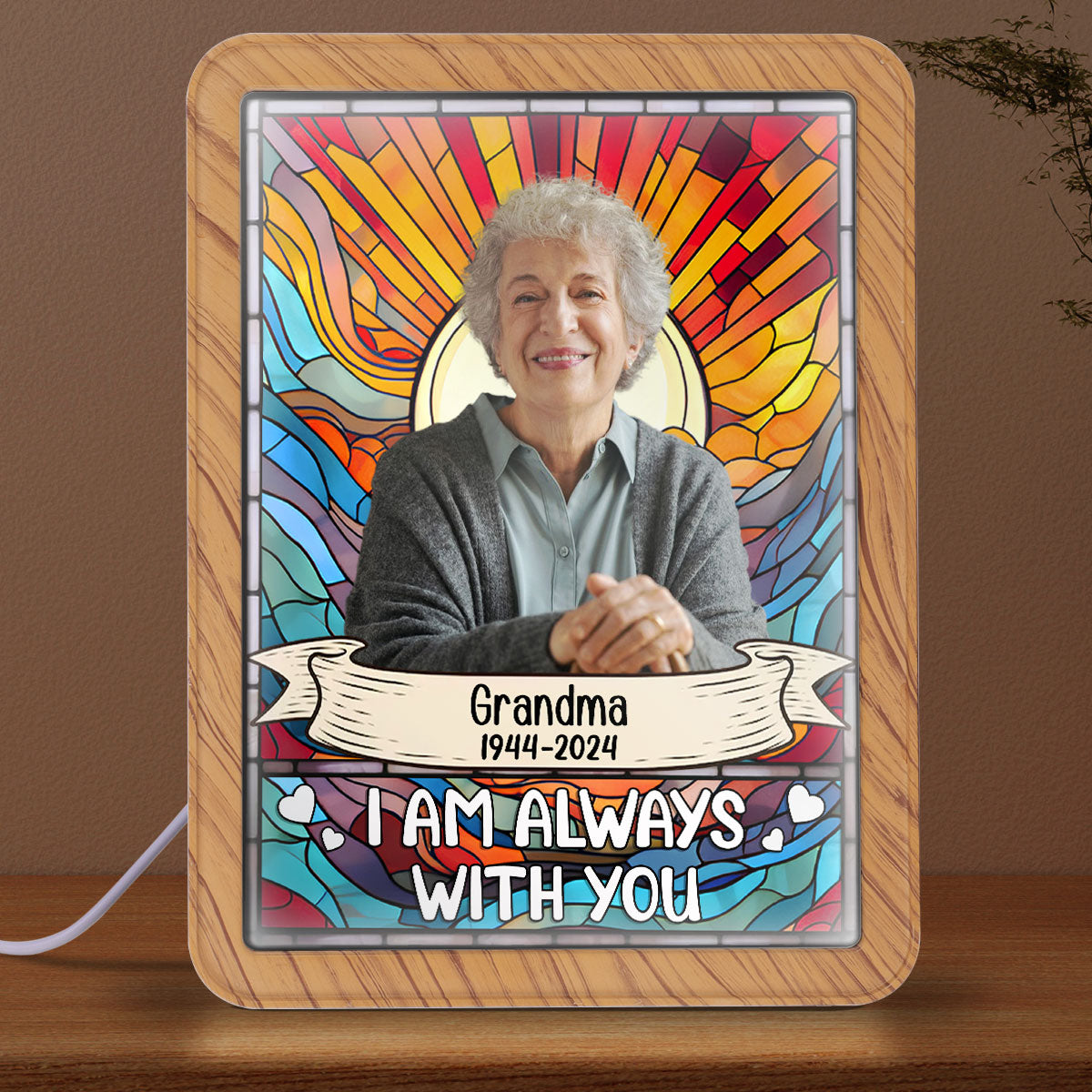 I Am Always With You - Personalized Custom Magic Mirror