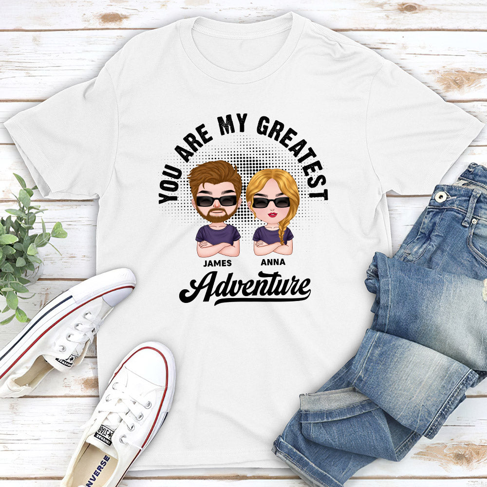 Greatest Adventure - Personalized Custom Classic T-shirt