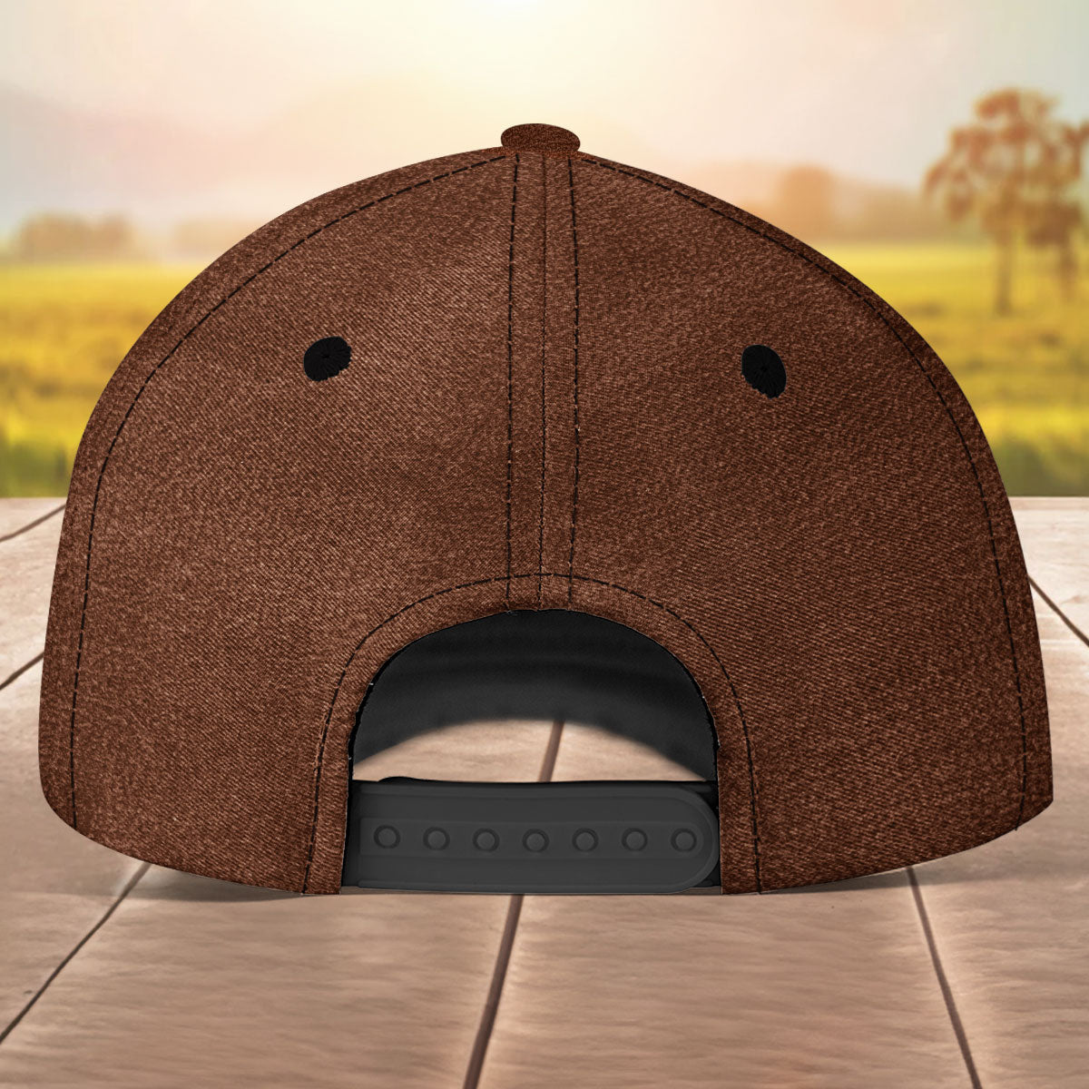 Custom Photo Best Papa Ever  - Personalized Classic Cap