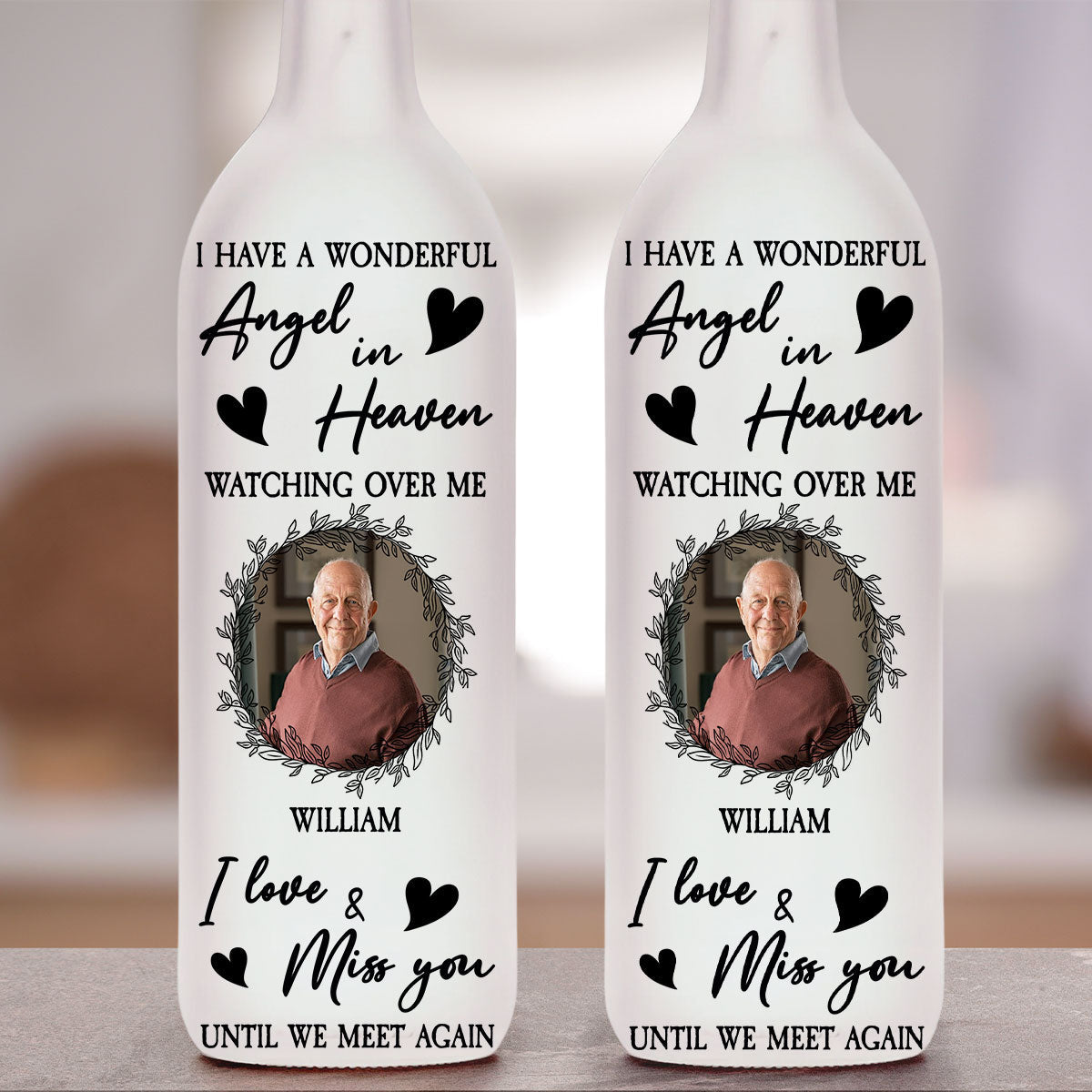 I Really Miss You - Personalized Custom Bottle Lamp