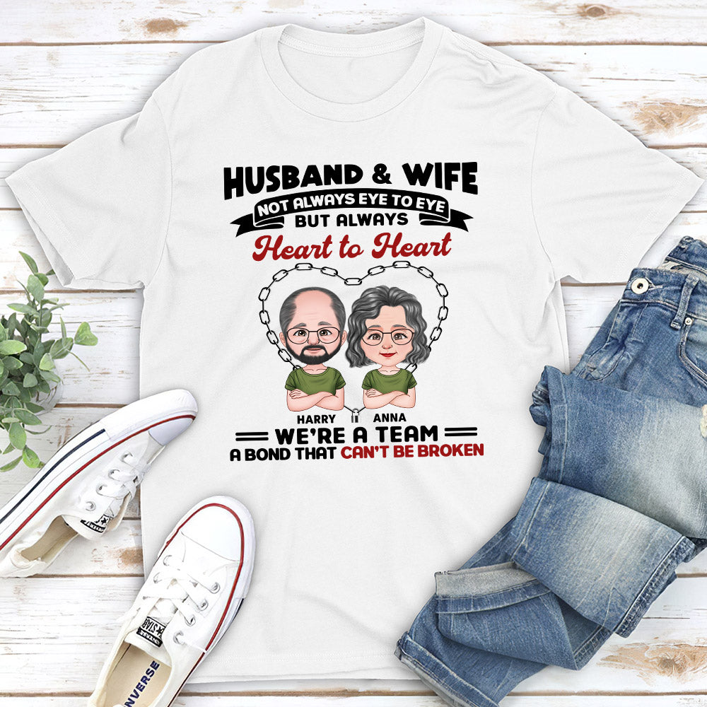 Husband And Wife - Personalized Custom Classic T-shirt