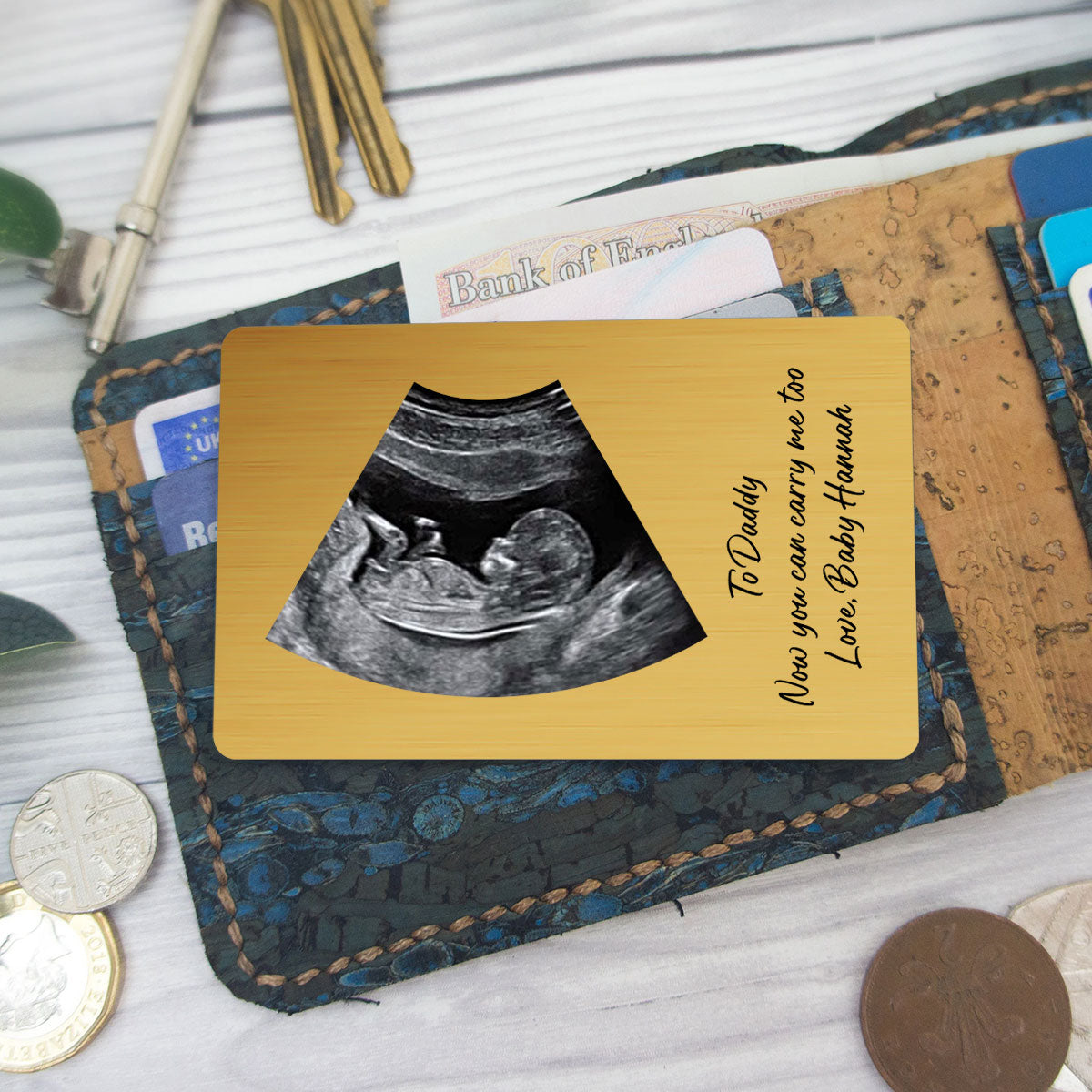 Carry Me Love - Personalized Custom Wallet Card