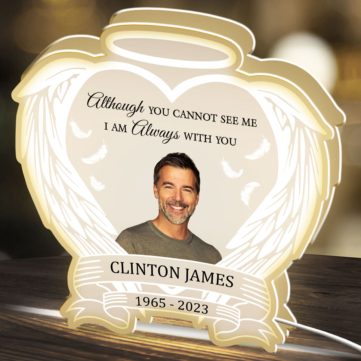 Always Shine In My Heart - Personalized Custom Light Box