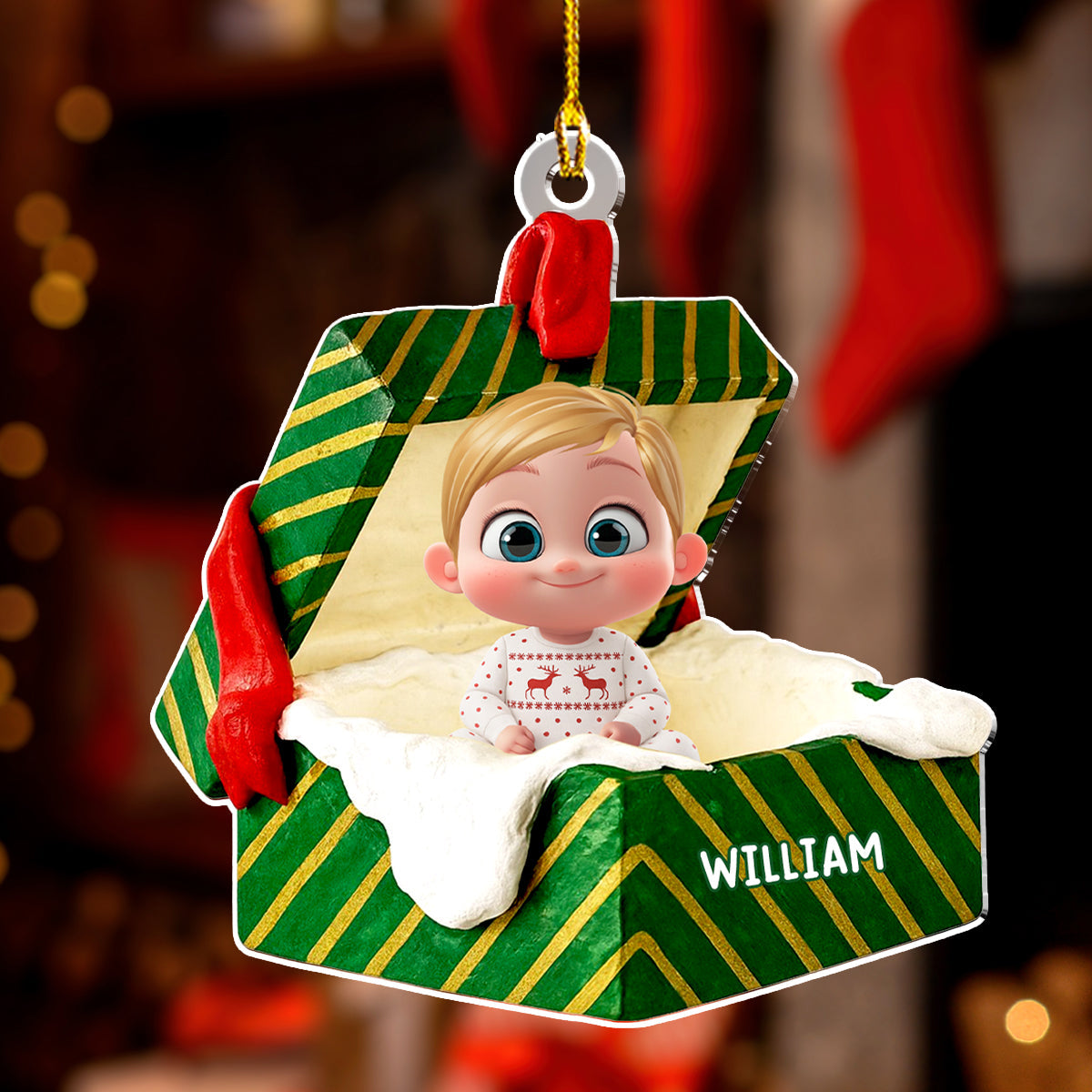 Surprise Gift - Personalized Custom Acrylic Ornament