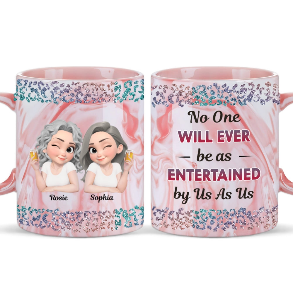 My Favorite Weirdo - Personalized Custom Pink Marble Mug