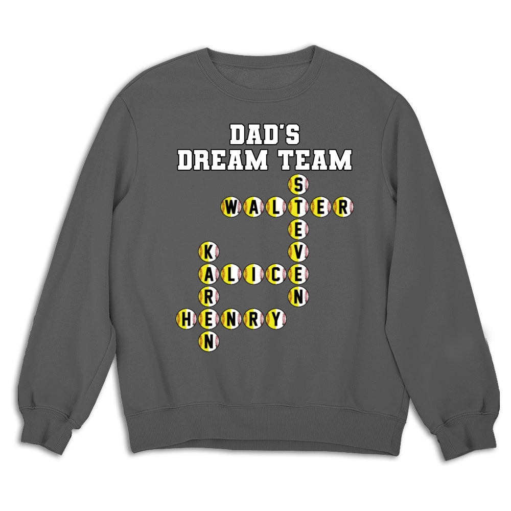 Daddy Dream Team - Personalized Custom Shirt