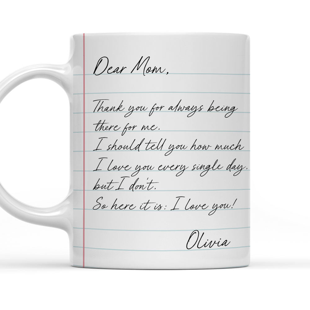 Never Forget That I Love You - Personalized Custom Mug