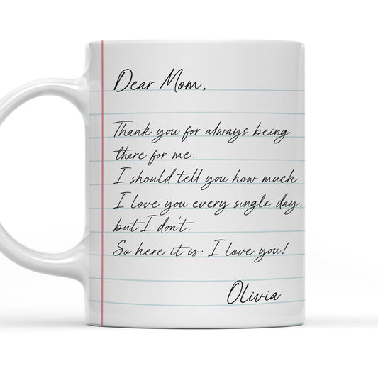 Never Forget That I Love You - Personalized Custom Mug