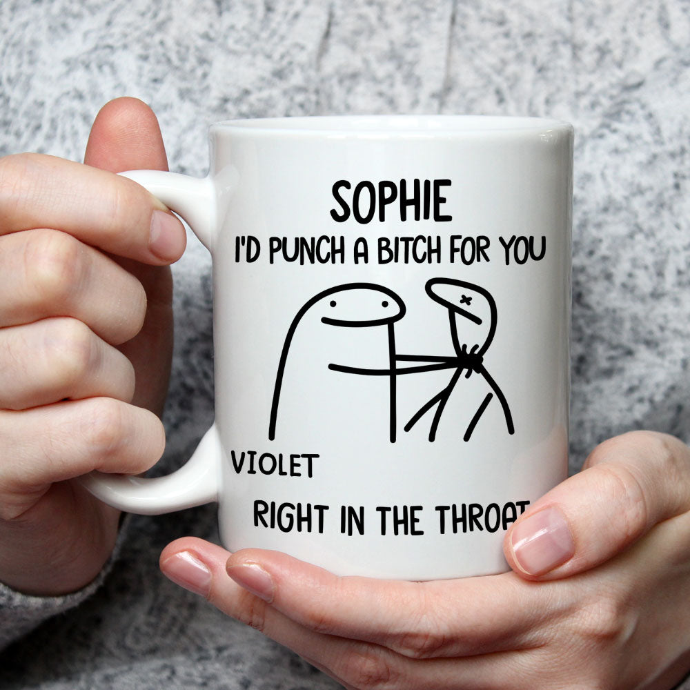Punch For You - Personalized Custom Coffee Mug