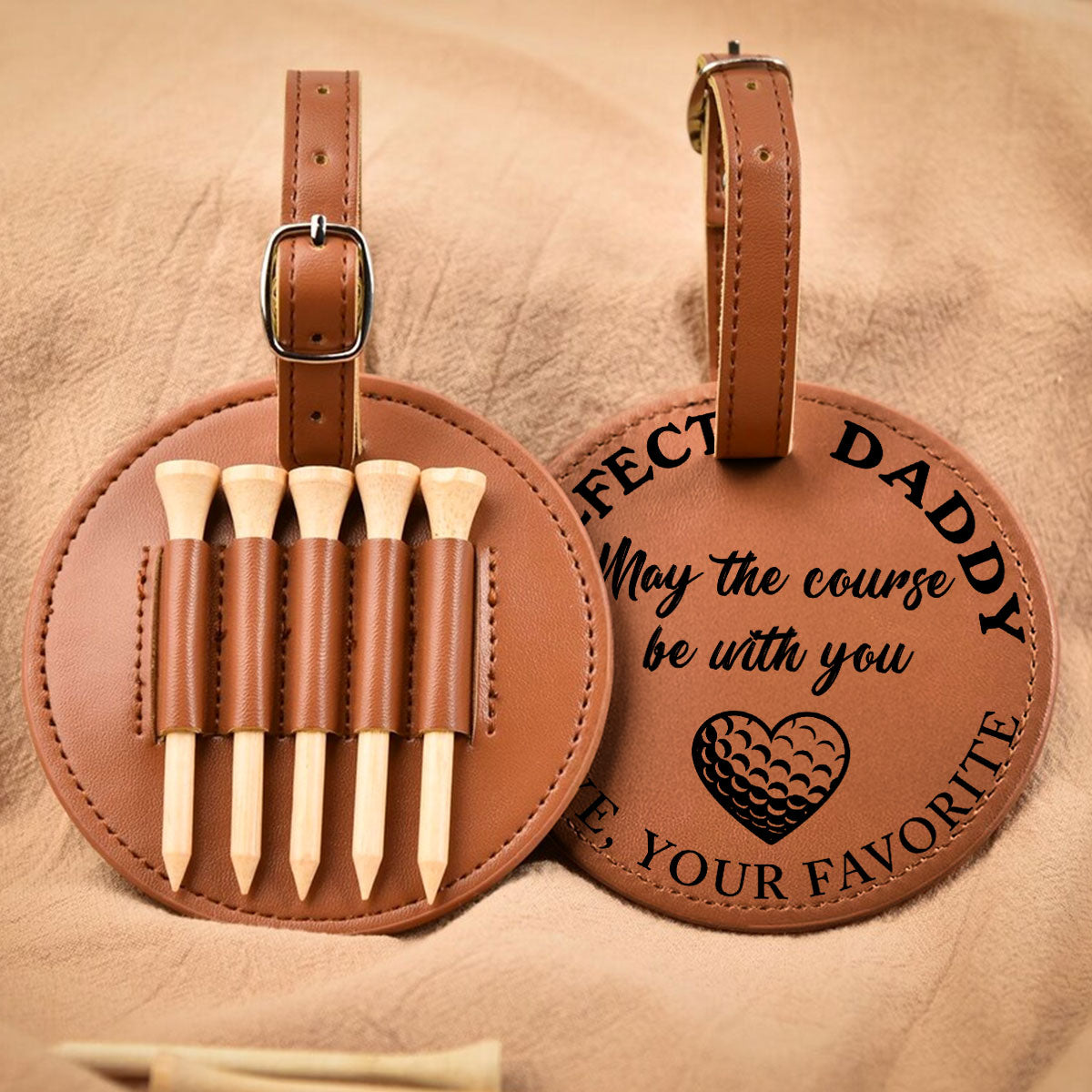 Par Fect Daddy - Personalized Custom Golf Tee Bag