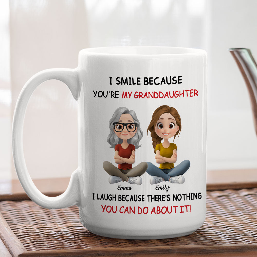 My Granddaughter - Personalized Custom Coffee Mug