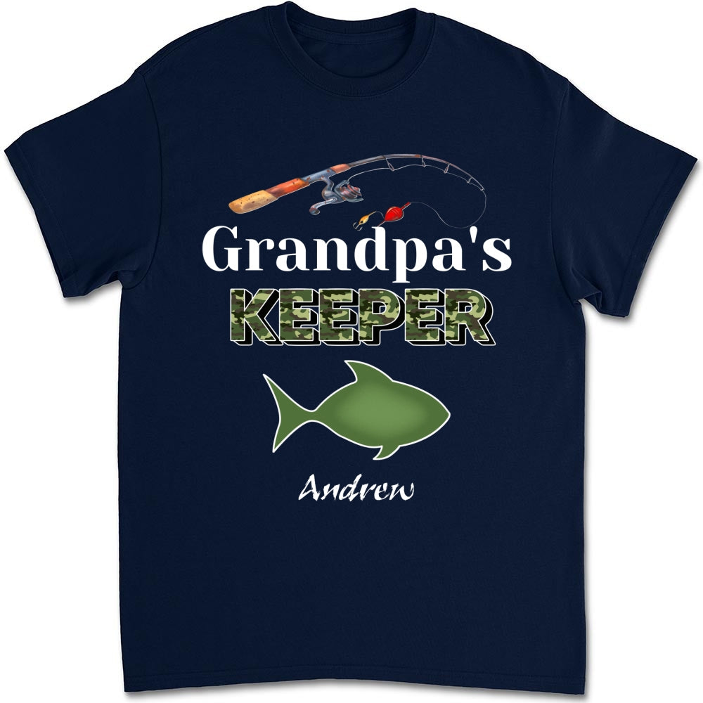Grandpa Keepers - Personalized Custom Shirt