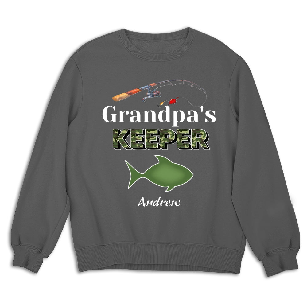 Grandpa Keepers - Personalized Custom Shirt