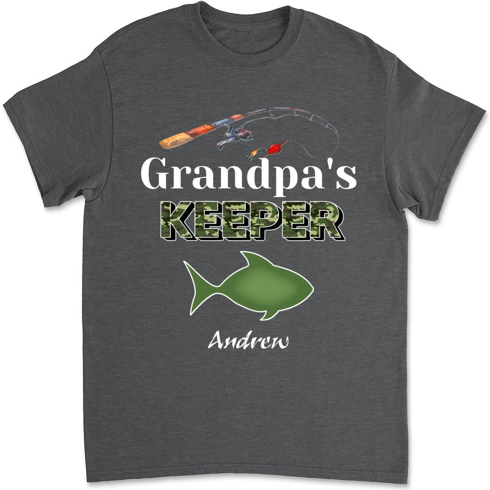 Grandpa Keepers - Personalized Custom Shirt