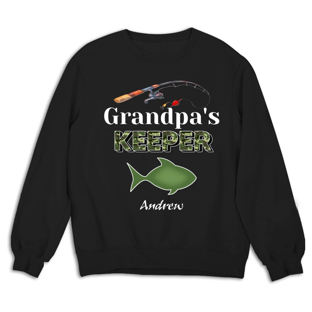 Grandpa Keepers - Personalized Custom Shirt