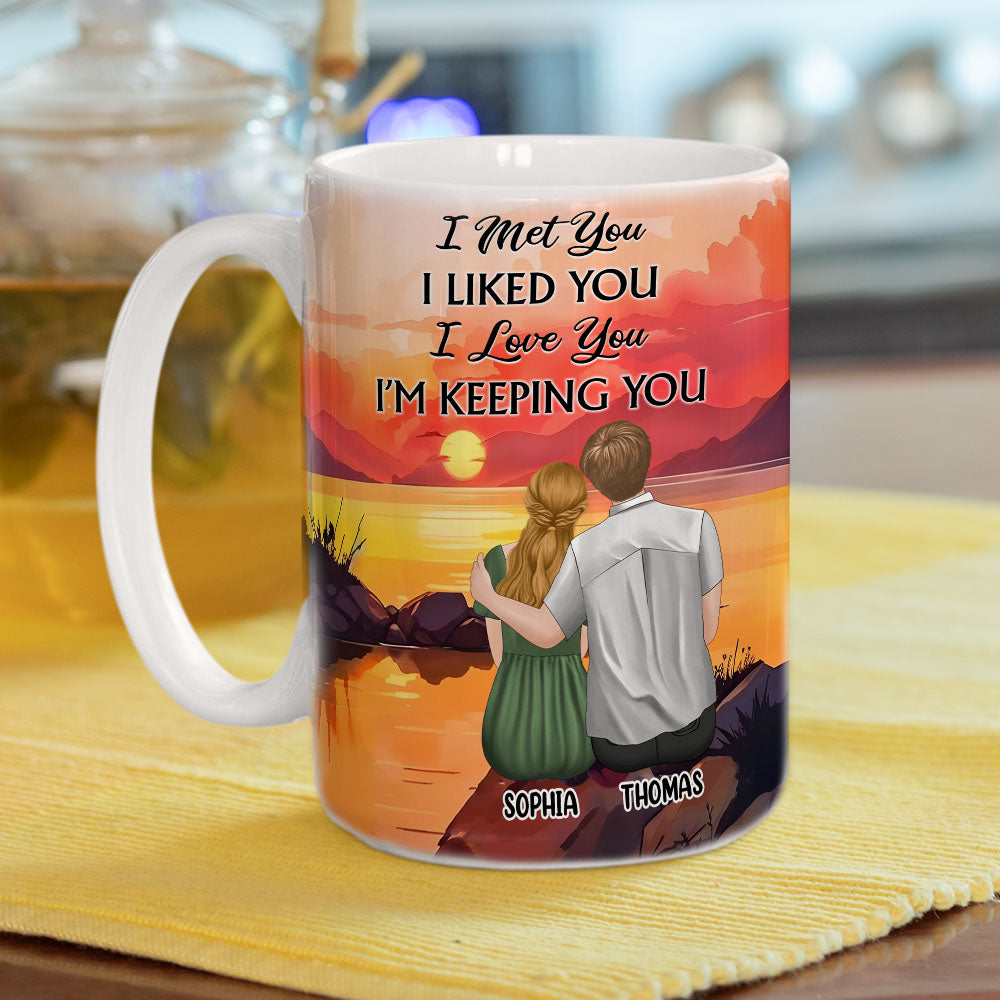 Romantic - Personalized Custom Coffee Mug