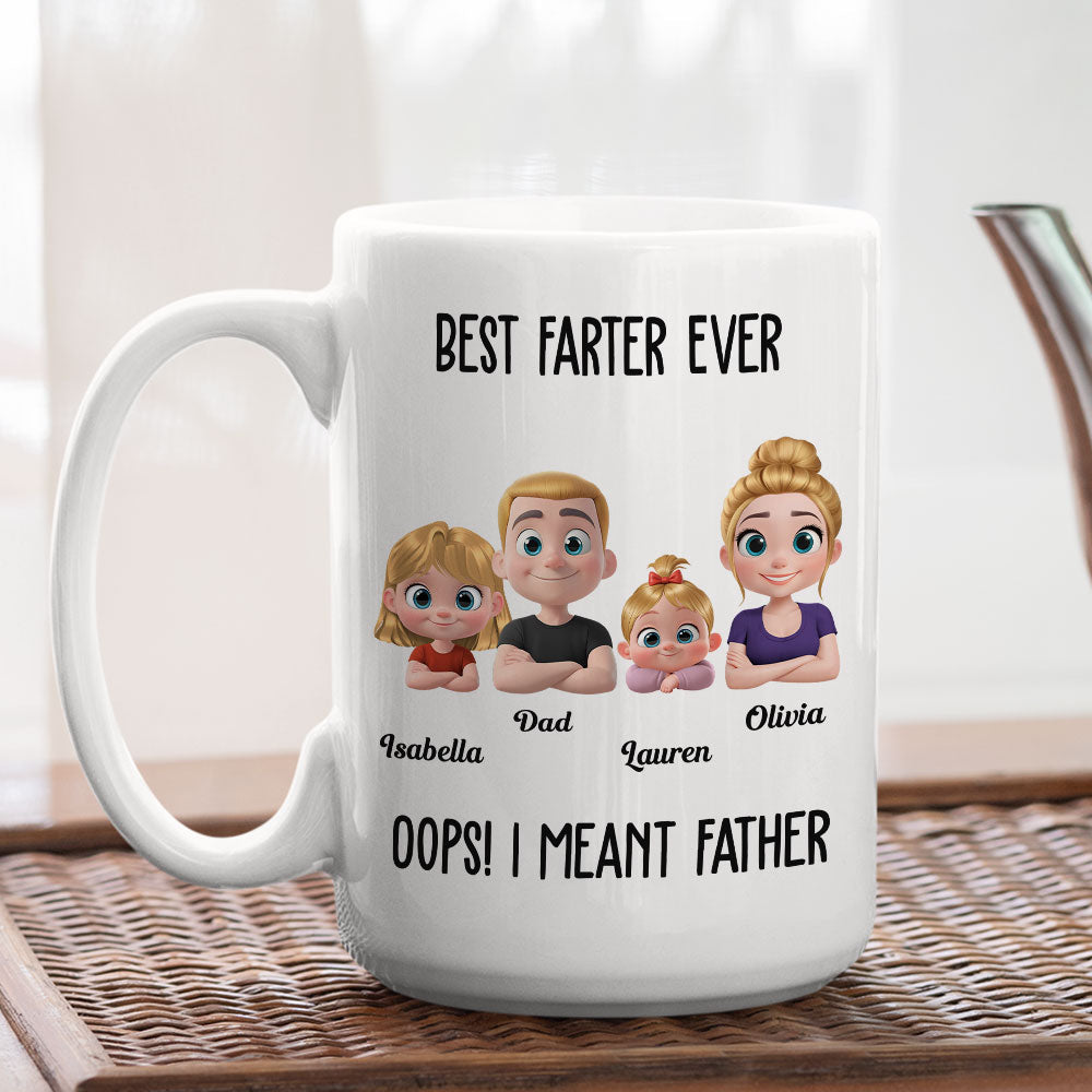 Best Farter Ever - Personalized Custom Coffee Mug