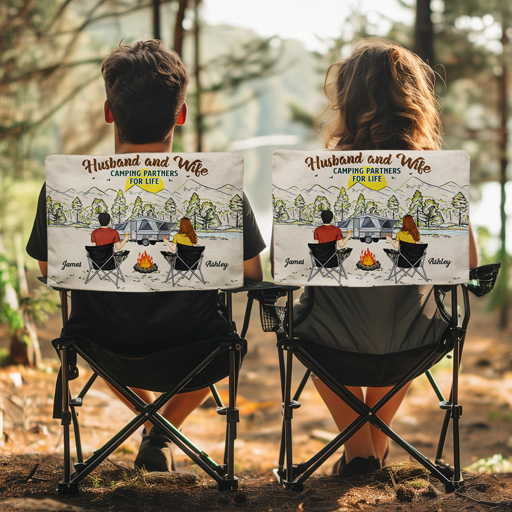 Camping For Life - Personalized Custom Camping Chair Cover