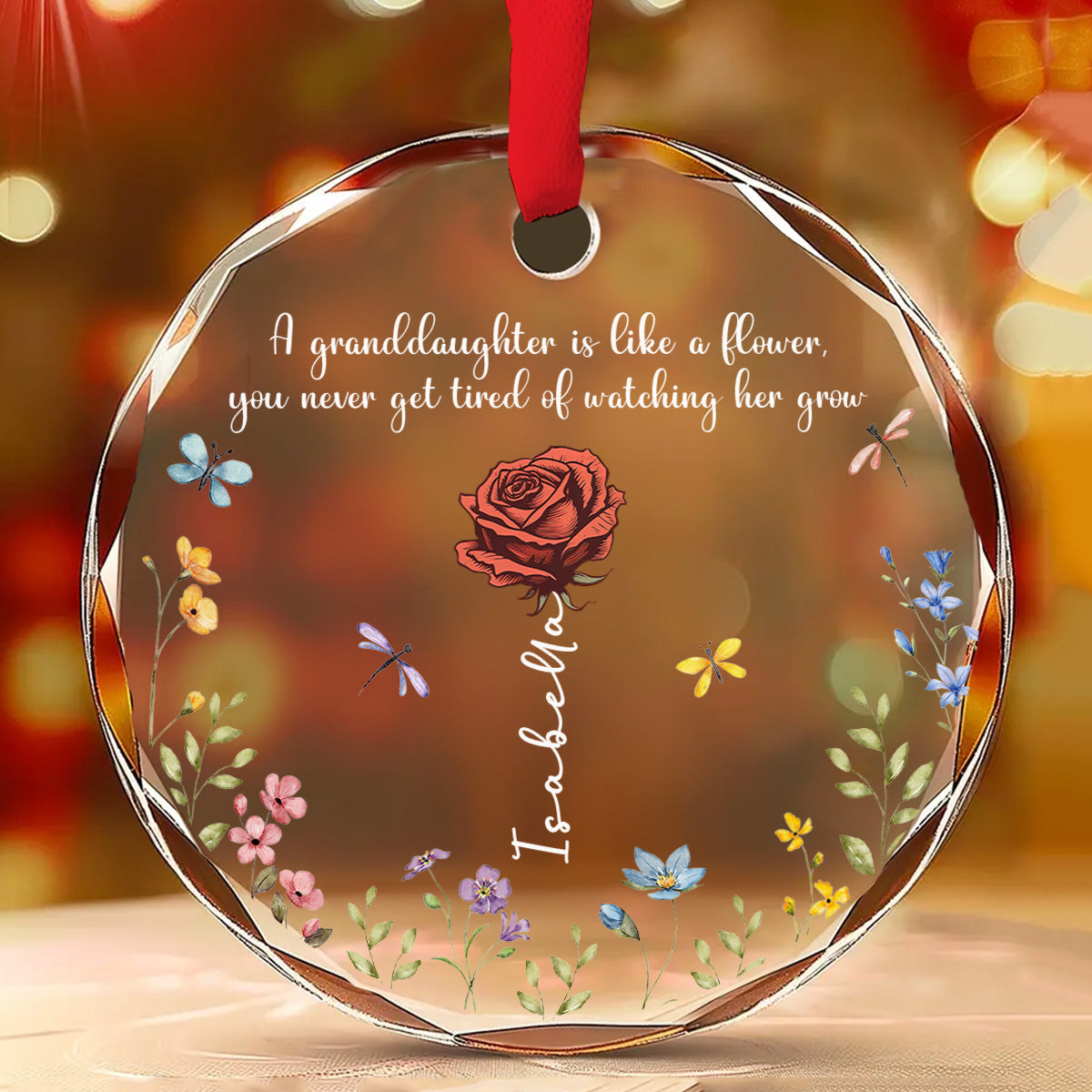 Every House Needs A Grandmother In It - Personalized Custom Glass Ornament