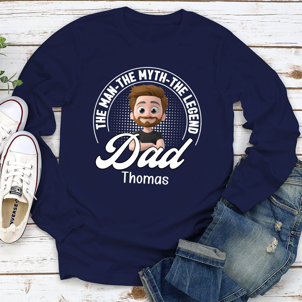 The Legend Dad - Personalized Custom Shirt