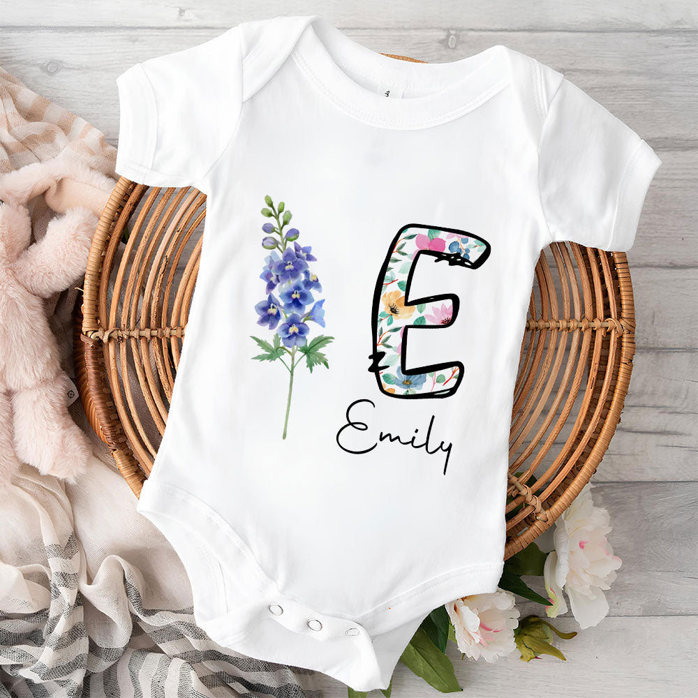 The Day An Angel Came To Me - Personalized Custom Baby Onesie