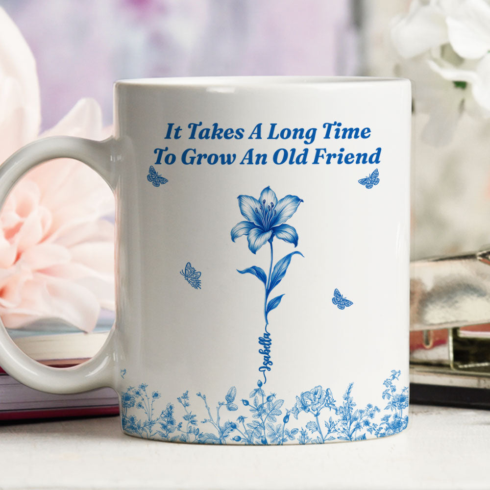 Old Friend - Personalized Custom Coffee Mug