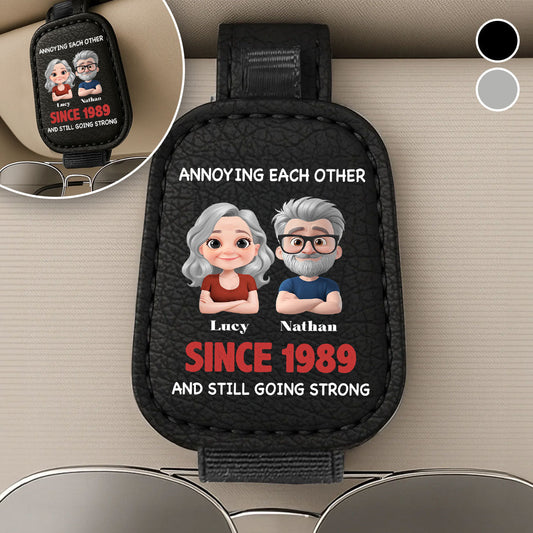 Annoying Each Other - Sunglasses Holder For Car Visor