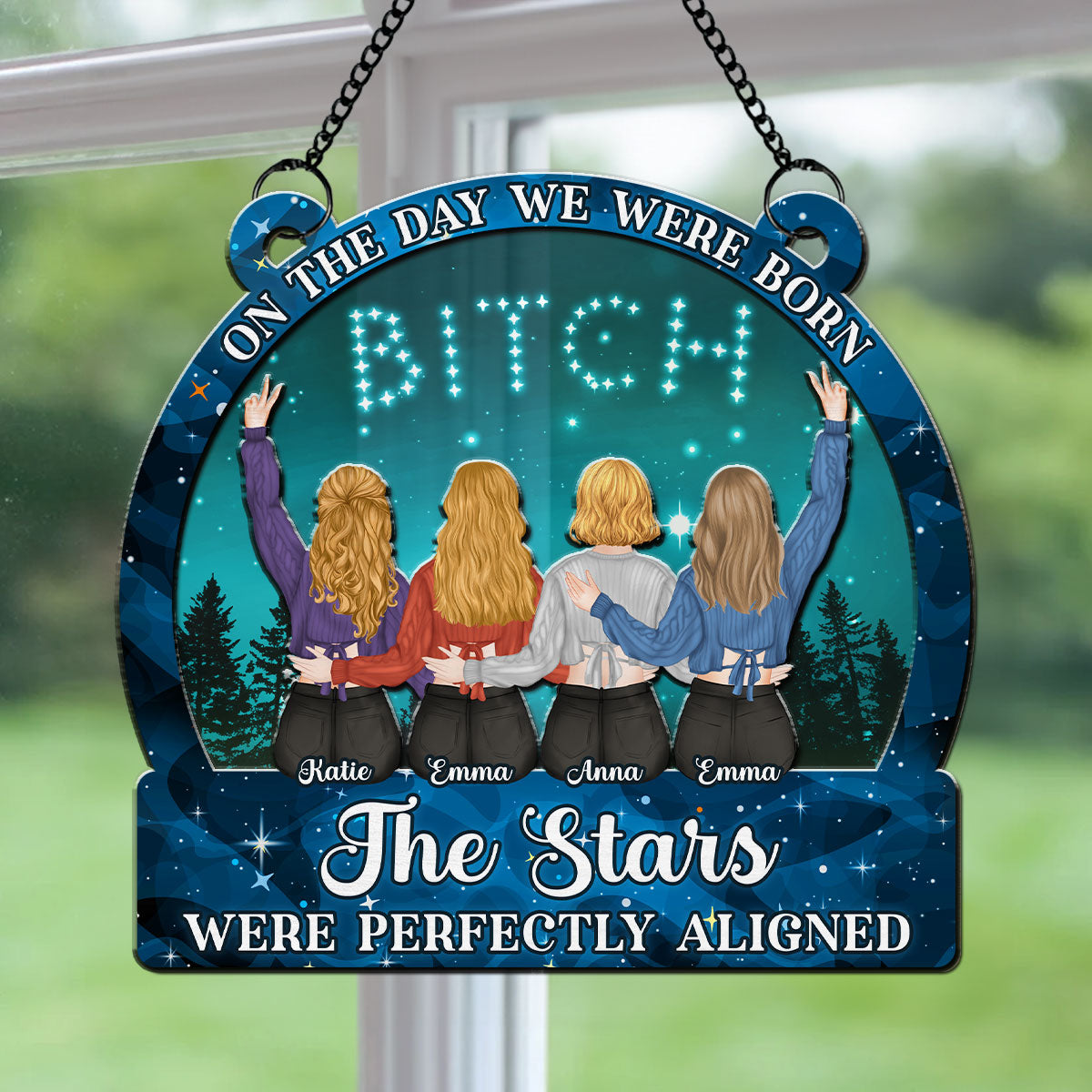 The Day - Personalized Custom Suncatcher