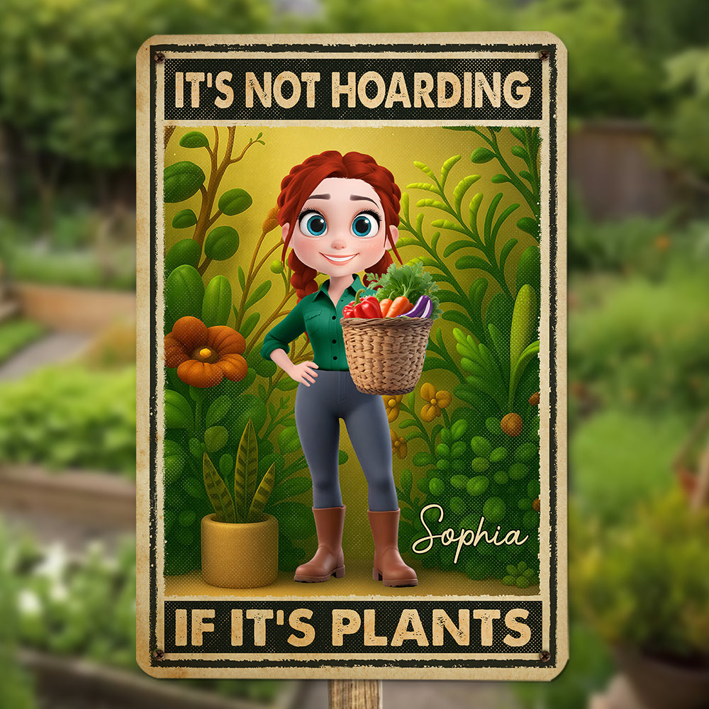 My Green Friends Bring Joy - Personalized Custom Metal Sign