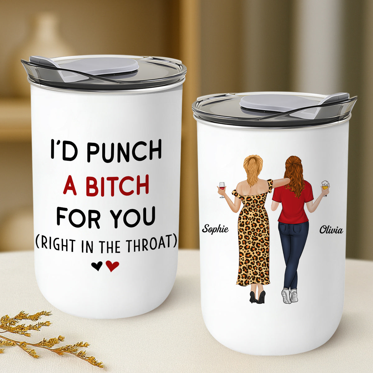 Punch For You - Personalized Custom 10oz Tumbler