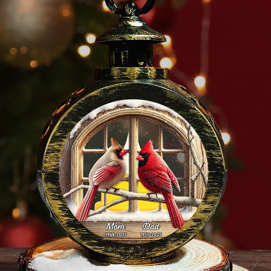 We Are Always With You - Personalized Custom Christmas Lantern