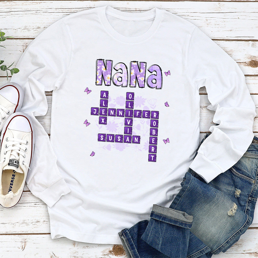 Love Being Gigi Crossword - Personalized Custom Shirt
