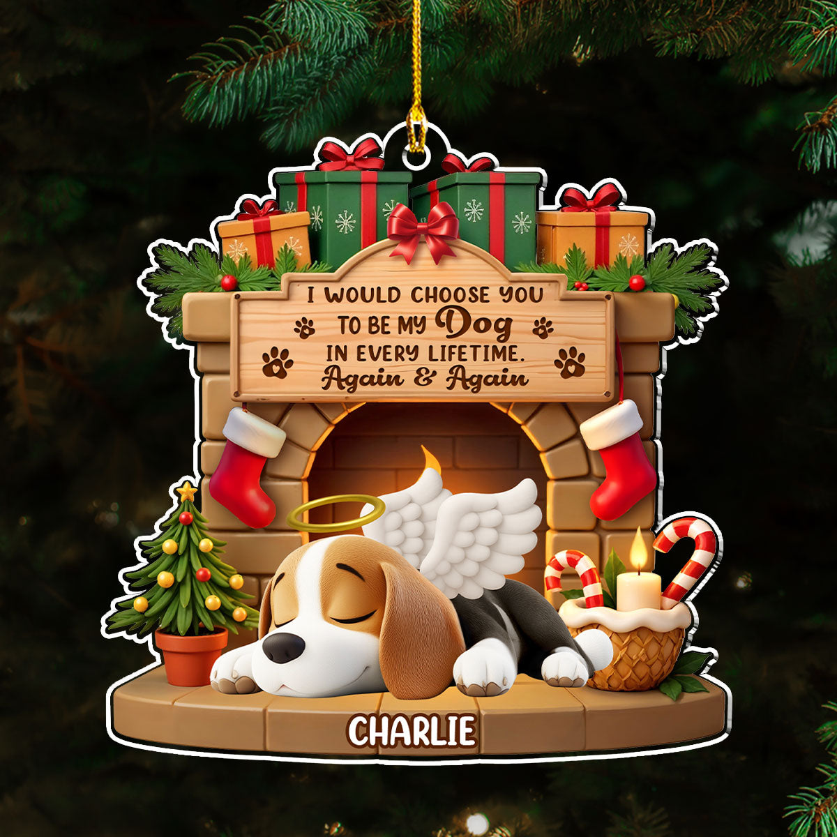 Your Forever Home - Personalized Custom Acrylic Ornament