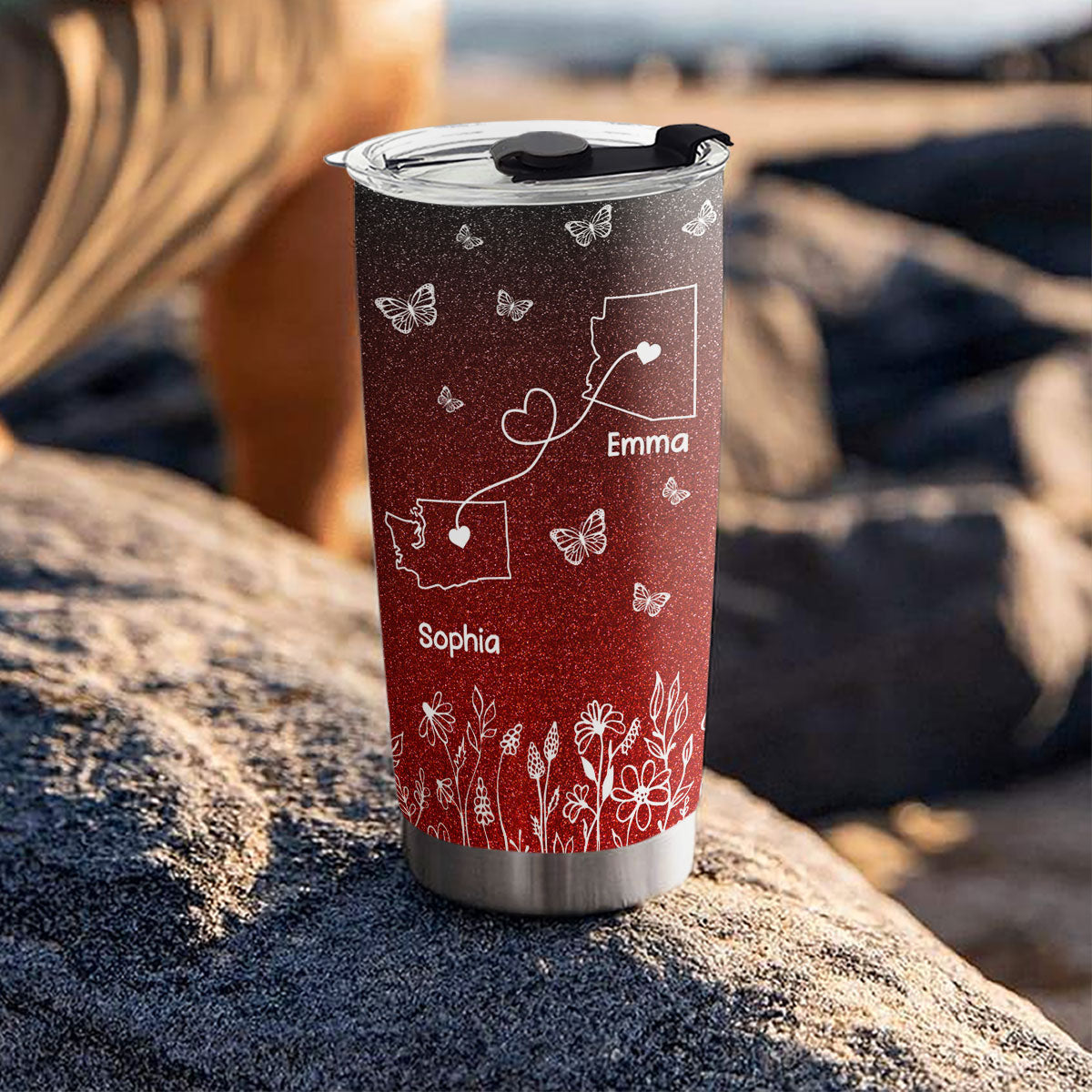 Long Distance Friend - Personalized Custom Tumbler