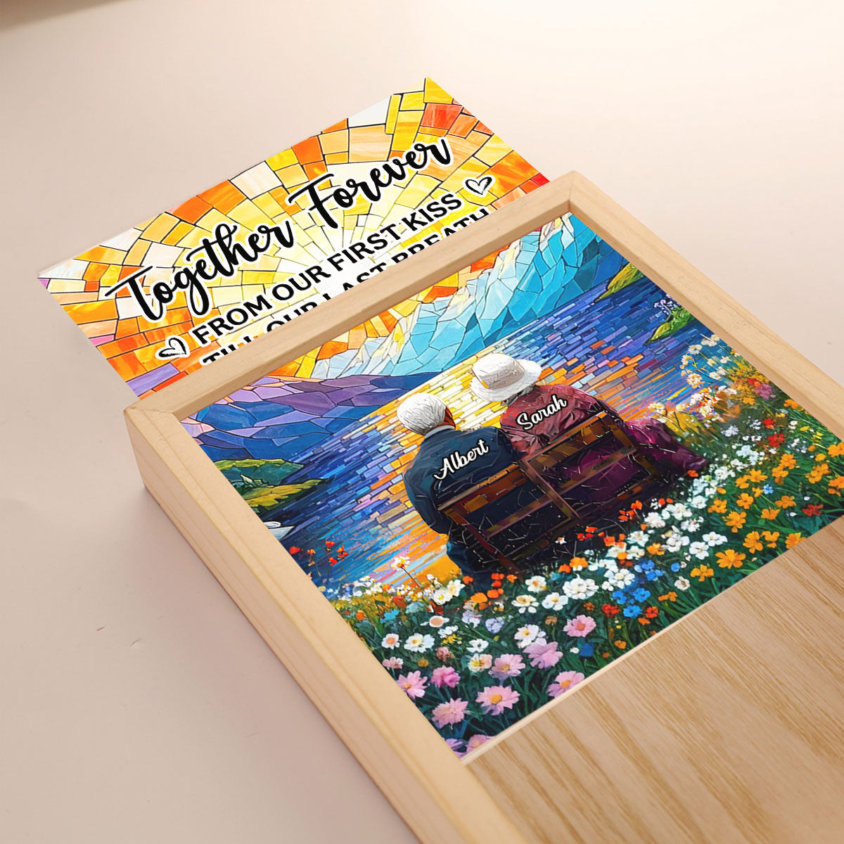 Love You Forever - Personalized Frame Light Box