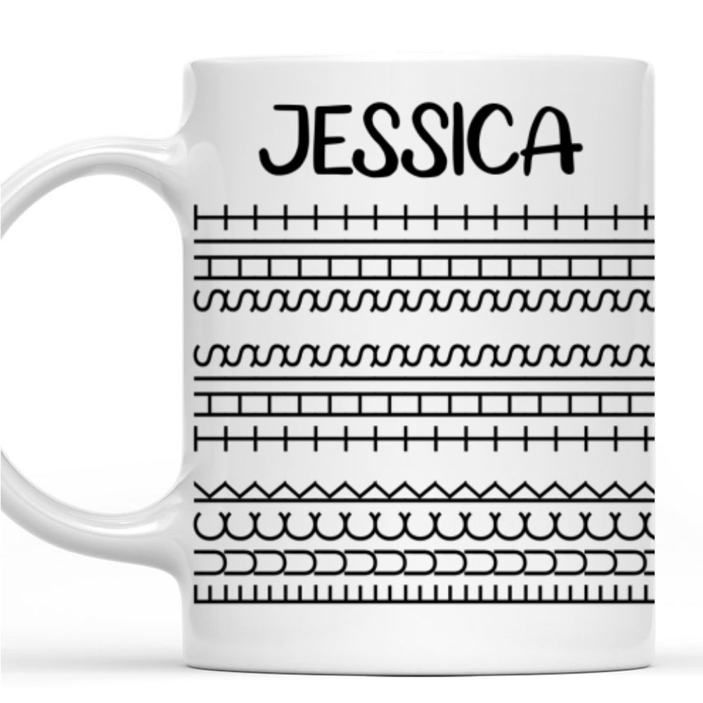 Hidden Words Pure Poetry - Personalized Custom Coffee Mug