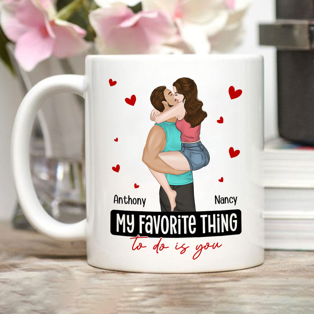 My Favorite Thing - Personalized Custom Coffee Mug