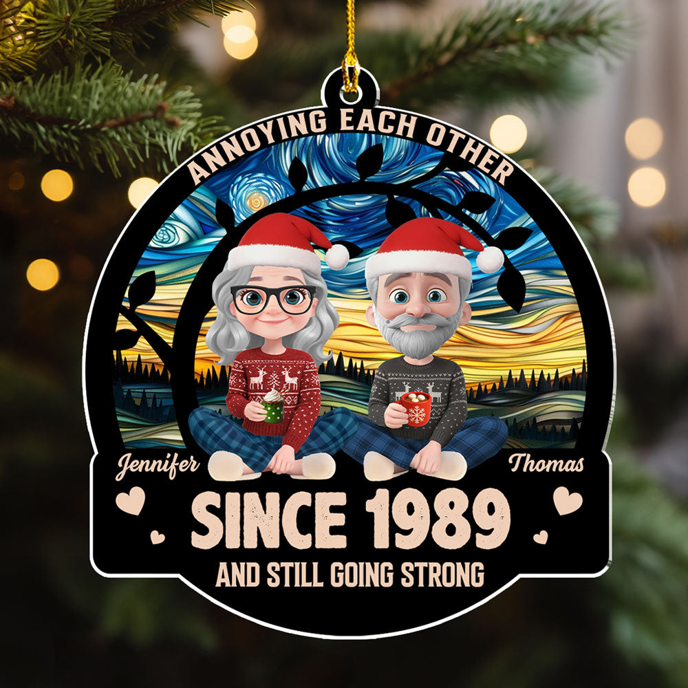 Love You Forever - Personalized Custom Acrylic Ornament