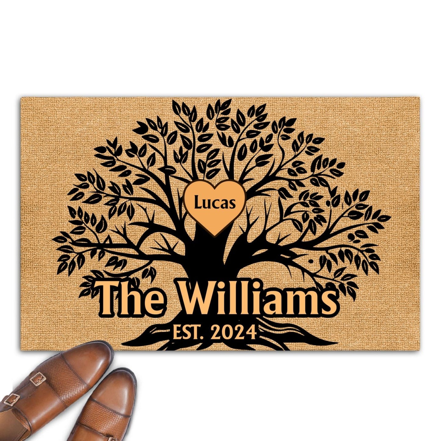 Family Tree - Personalized Custom Doormat
