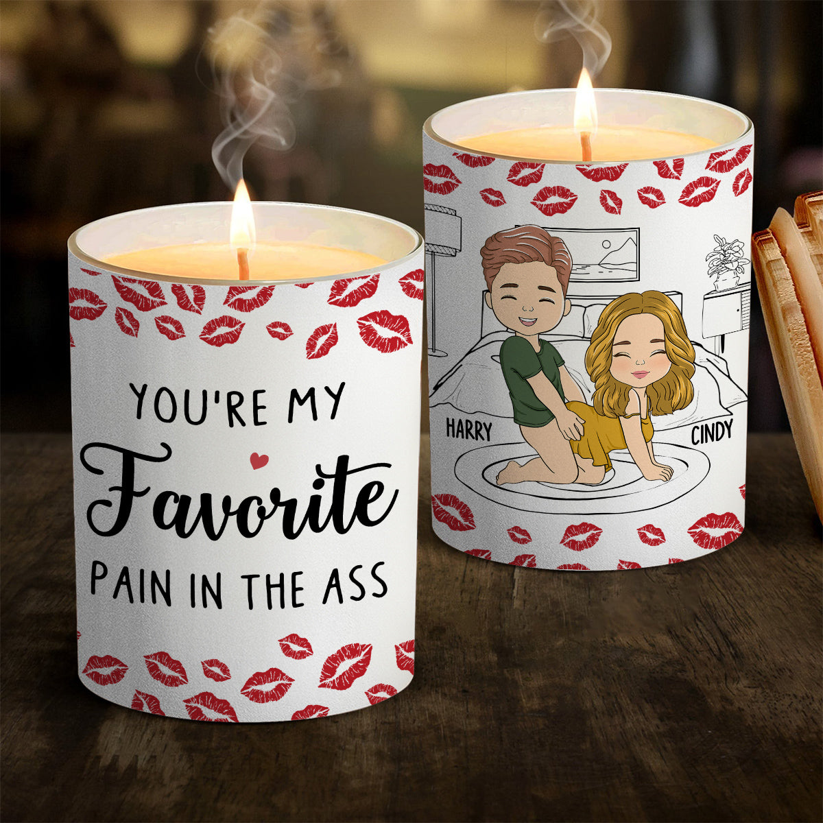 My Favourite Pain - Personalized Custom Candle