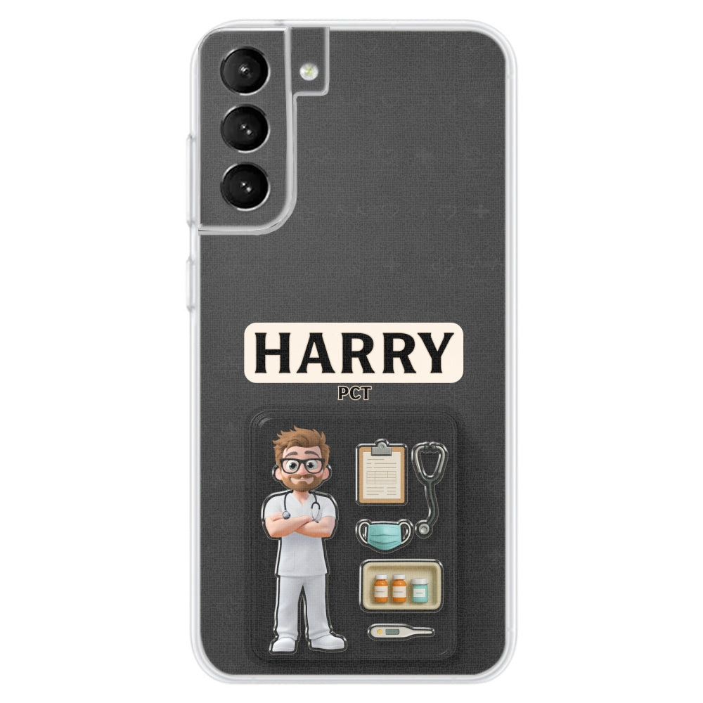 Be The Nurse You Would Want As A Patient Figure - Personalized Custom Phone Case