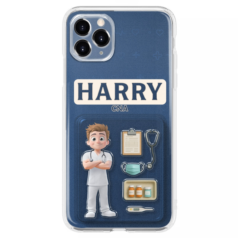Be The Nurse You Would Want As A Patient Figure - Personalized Custom Phone Case